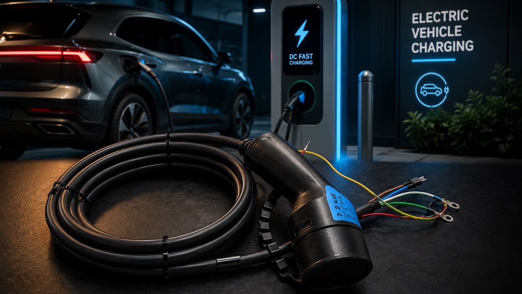 EV high-power interconnect for battery and charging systems