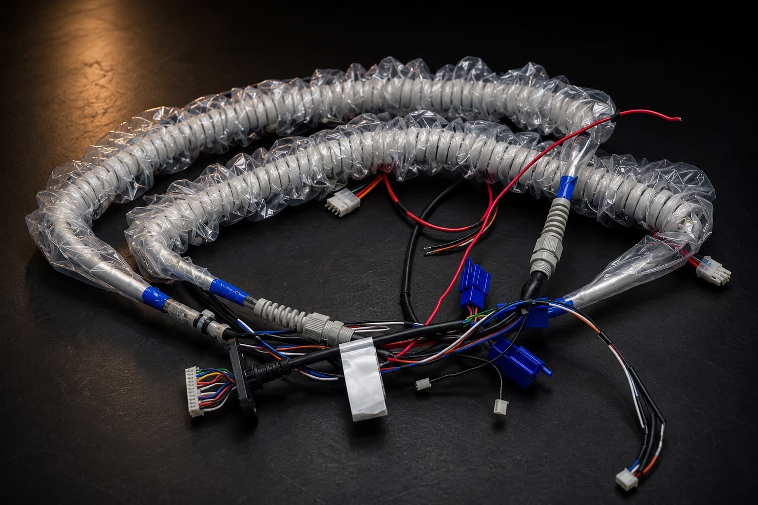 Medical-grade cable assembly for clinical equipment interconnects