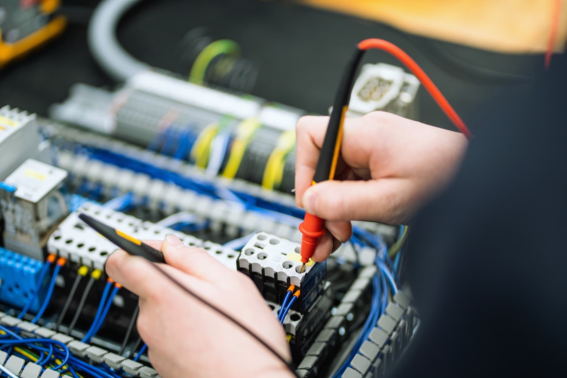 Electrical continuity and quality testing of finished assemblies