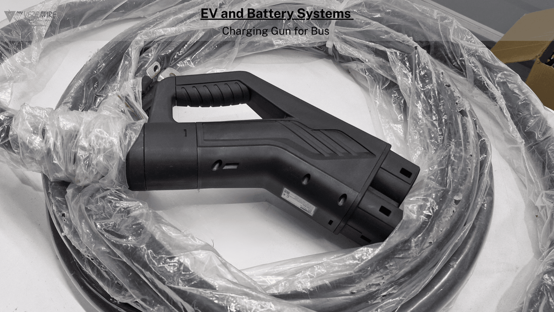 EV and battery systems charging gun for bus