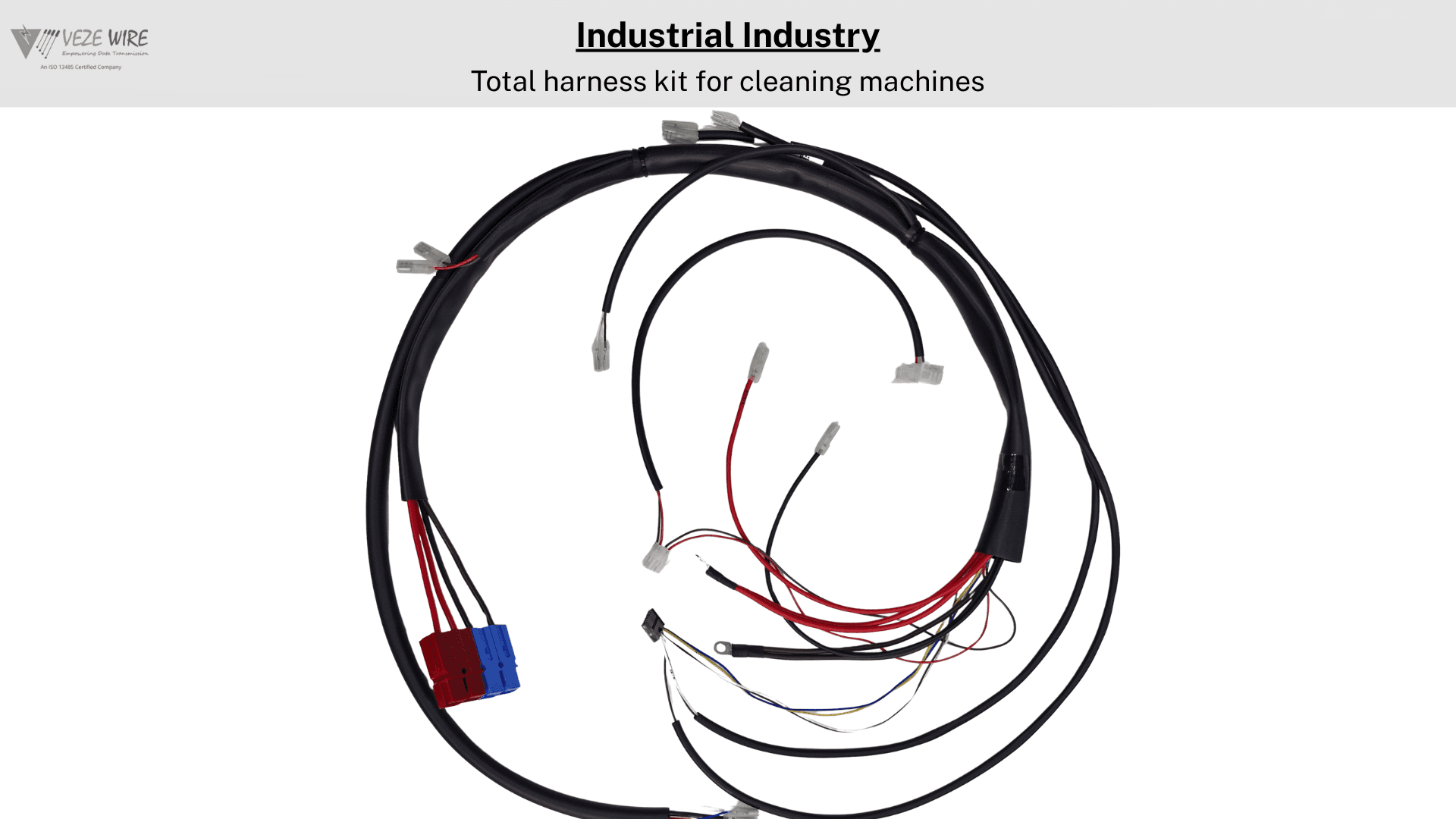 Industrial industry total harness kit for cleaning machines